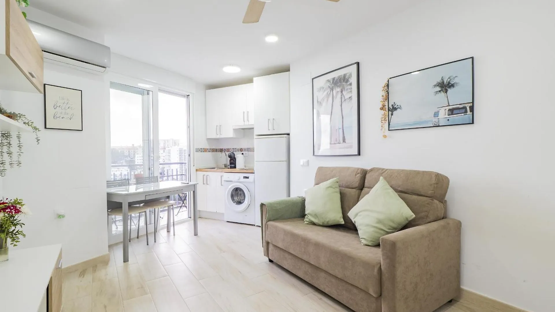 Cubo'S Sea View First Line Maite Study Apartment Benalmadena