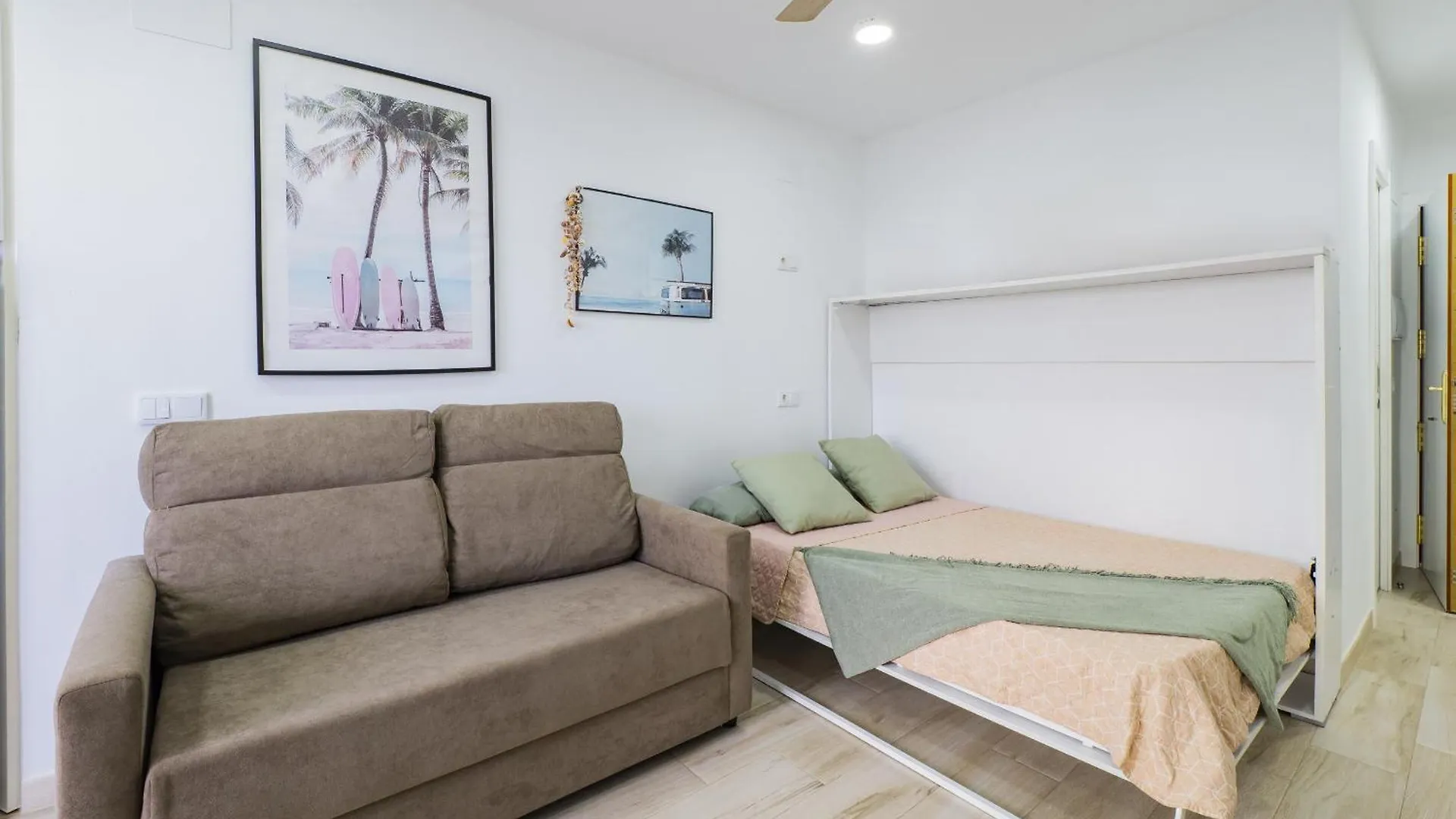 Cubo'S Sea View First Line Maite Study Apartment Benalmadena