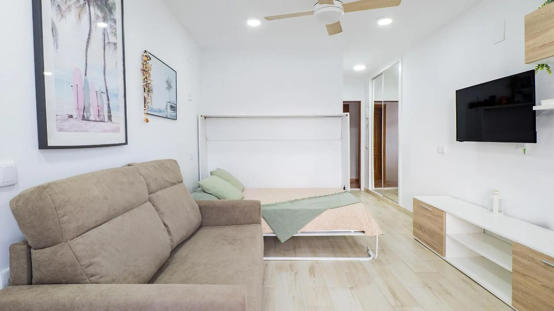 Cubo'S Sea View First Line Maite Study Apartment Benalmadena Spain